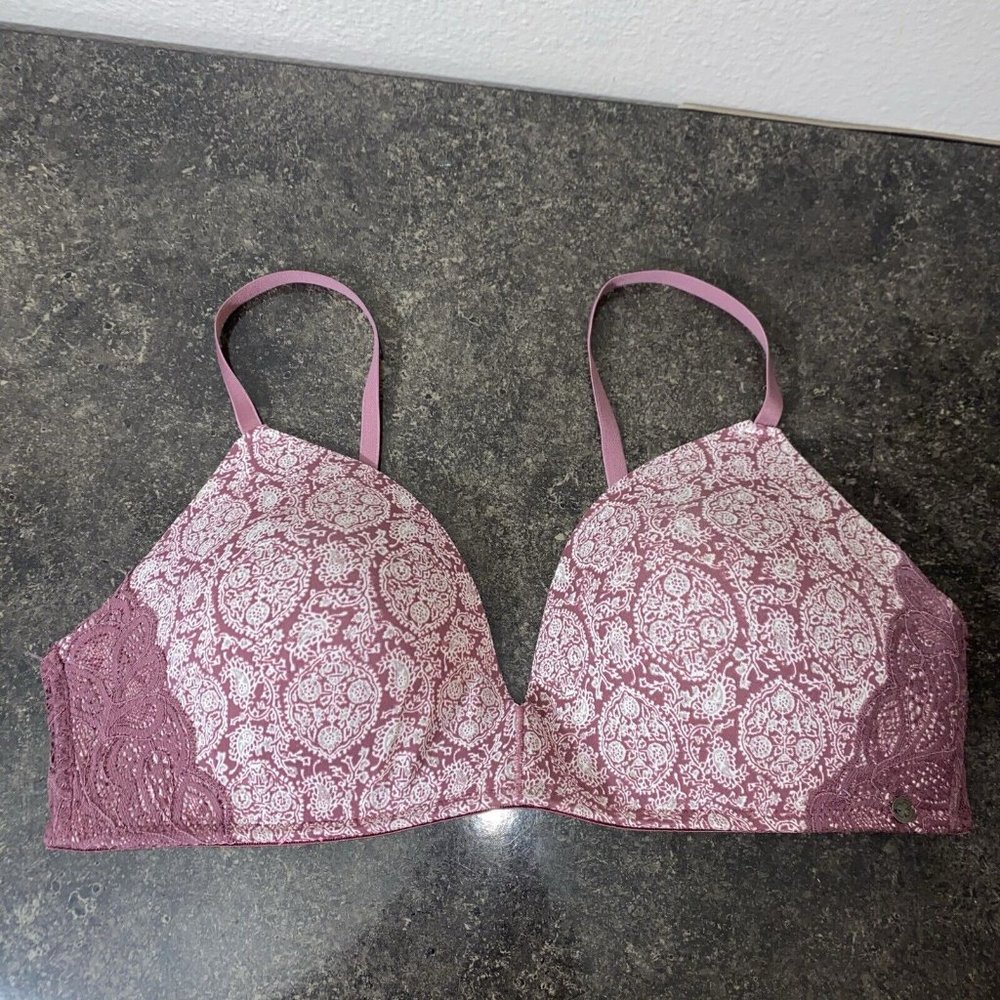 🍀 LUCKY BRAND lightly Padded bra Size 38C Wireless
